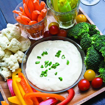Snacks with Dips